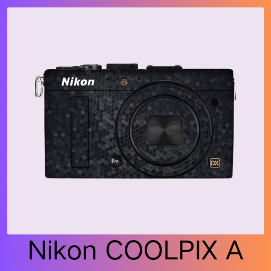 Corpo da Nikon COOLPIX A  - Pele câmera, adesivo câmera - com alta resistência a arranhões, à prova d'água e com design elegante.
